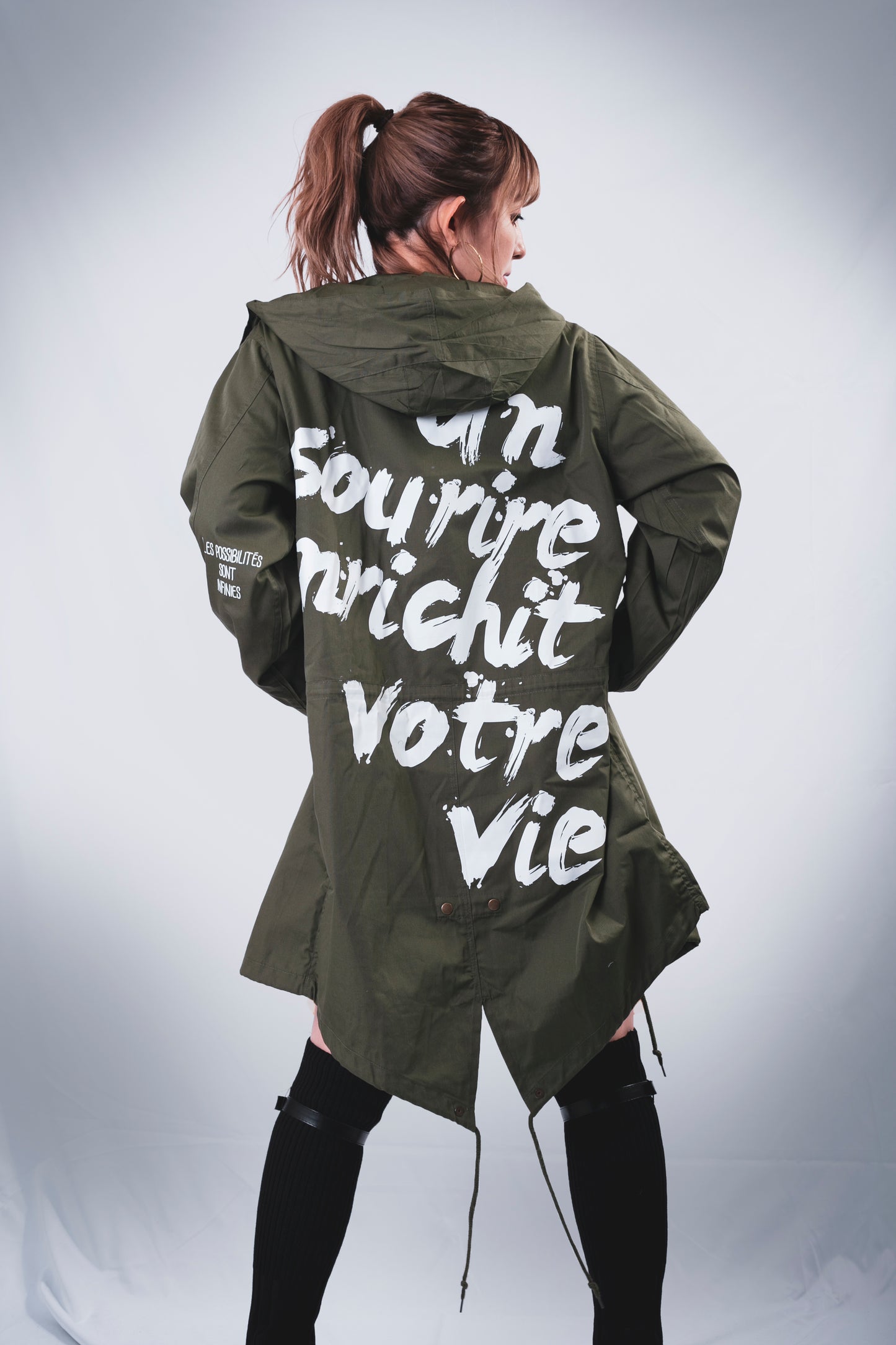 mod coat_VOTRE_ khaki black