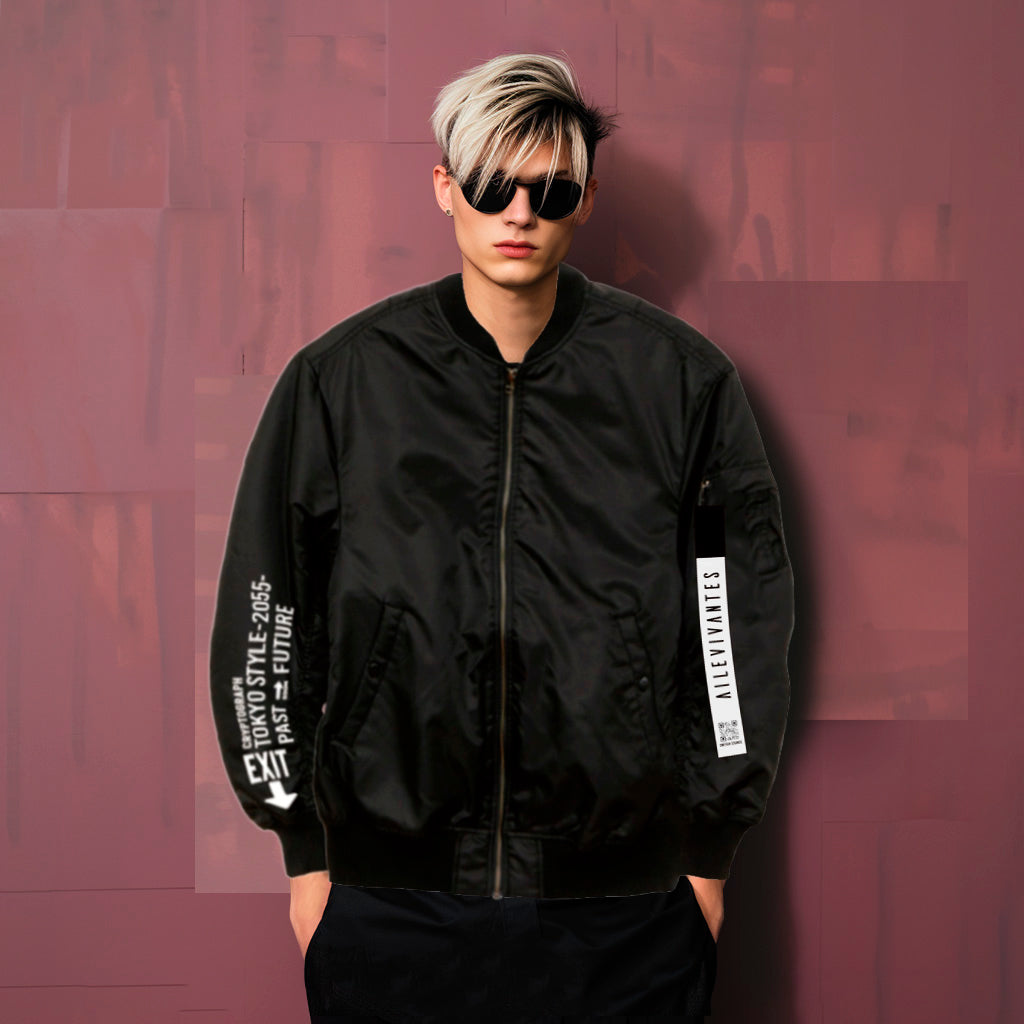 FLIGHT JACKET_ROSE