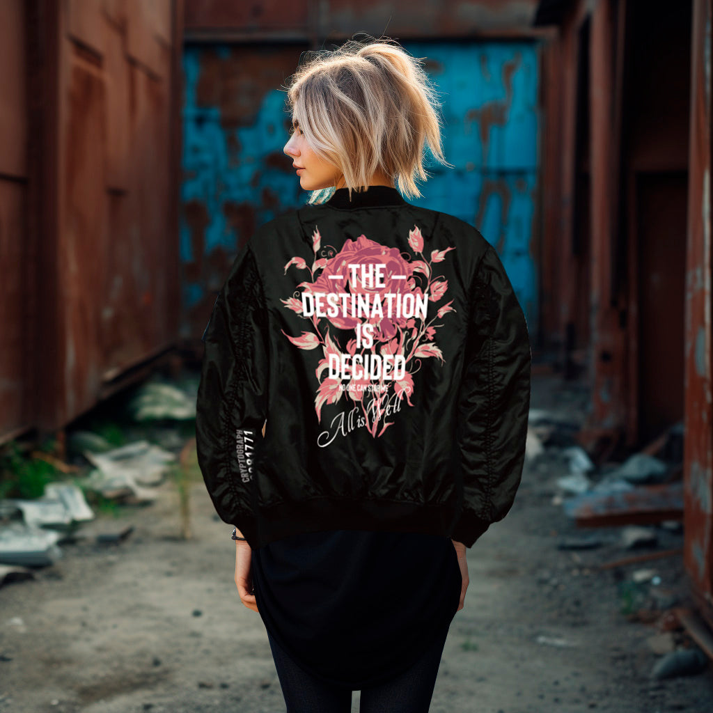 FLIGHT JACKET_ROSE