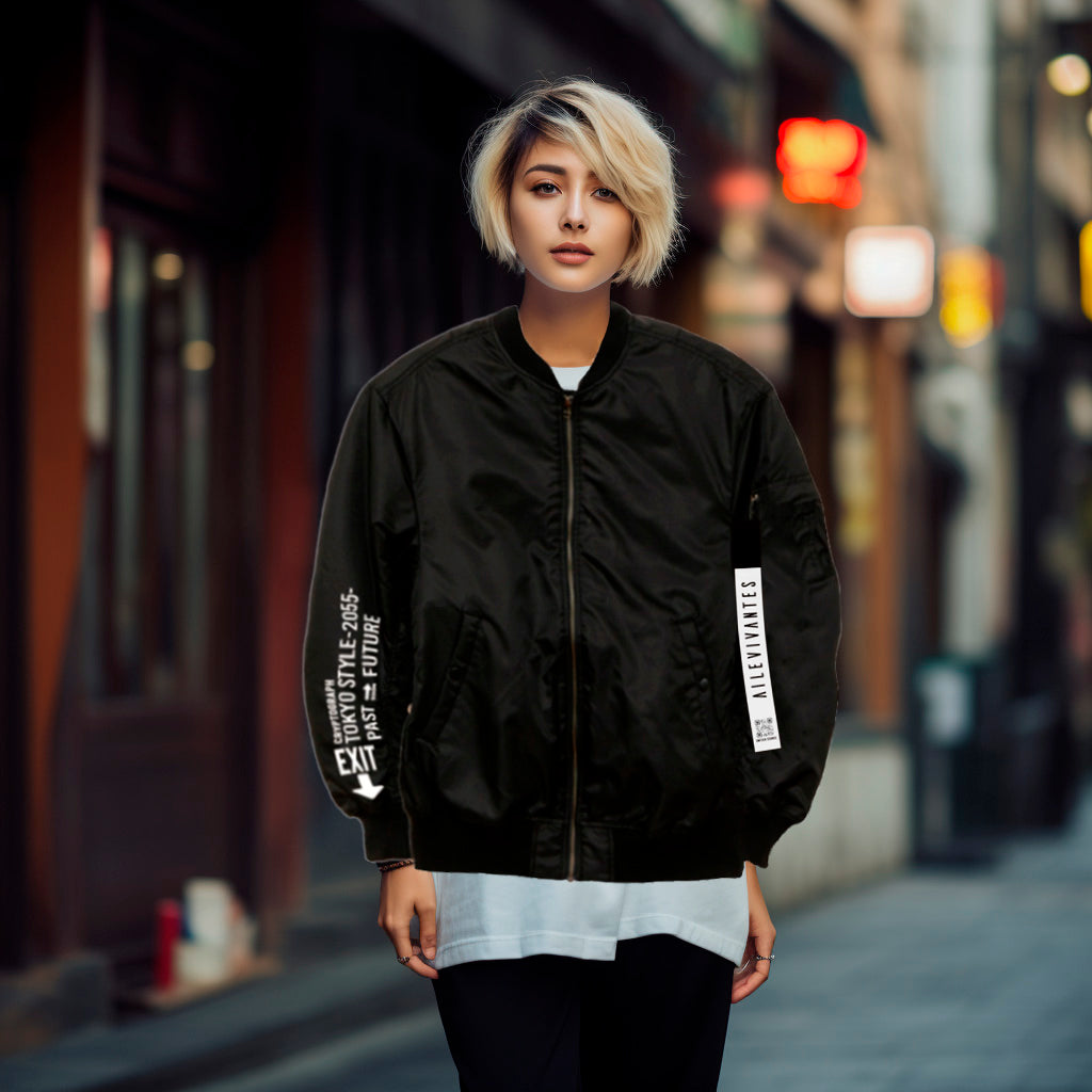 FLIGHT JACKET_ROSE