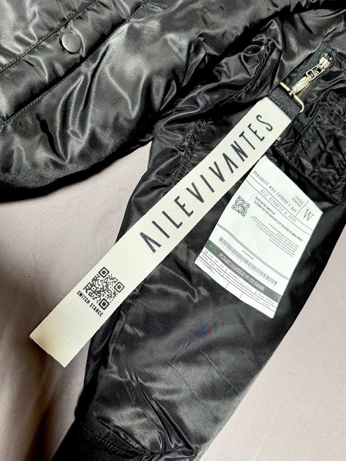 GRAFFITI_FLIGHT JACKET