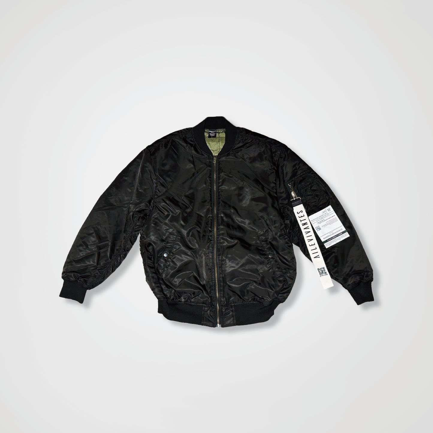 GRAFFITI_FLIGHT JACKET