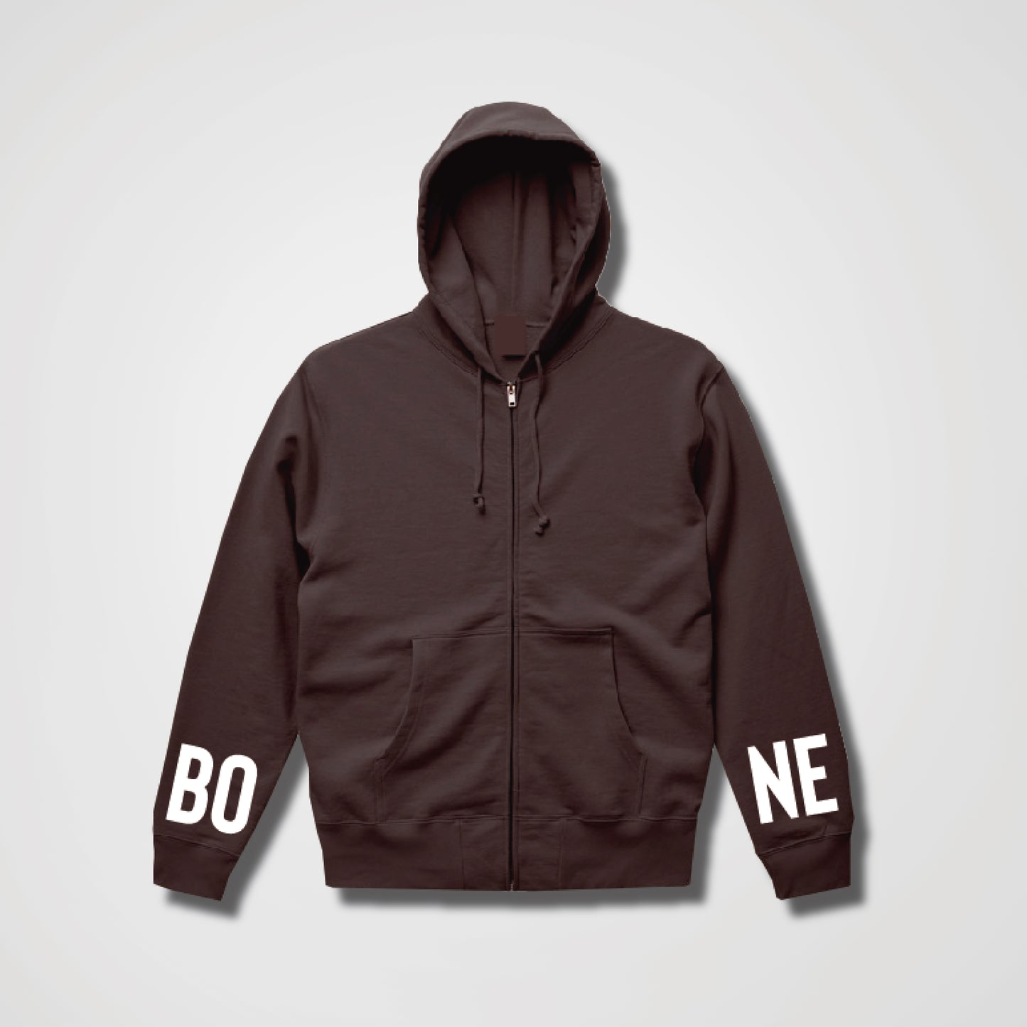 FULL ZIP HOODIE_BURGUNDY or CHARCOAL