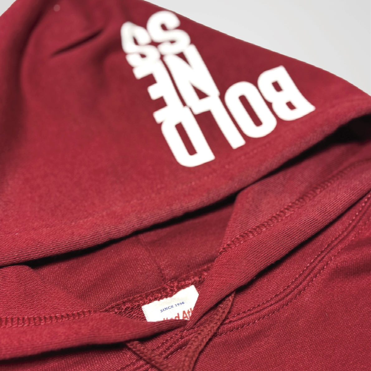 FULL ZIP HOODIE_BURGUNDY or CHARCOAL