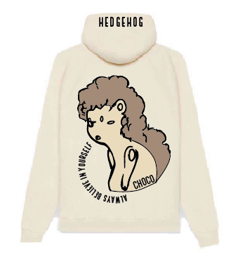 CHOCO_hoodie_ [cream or black]