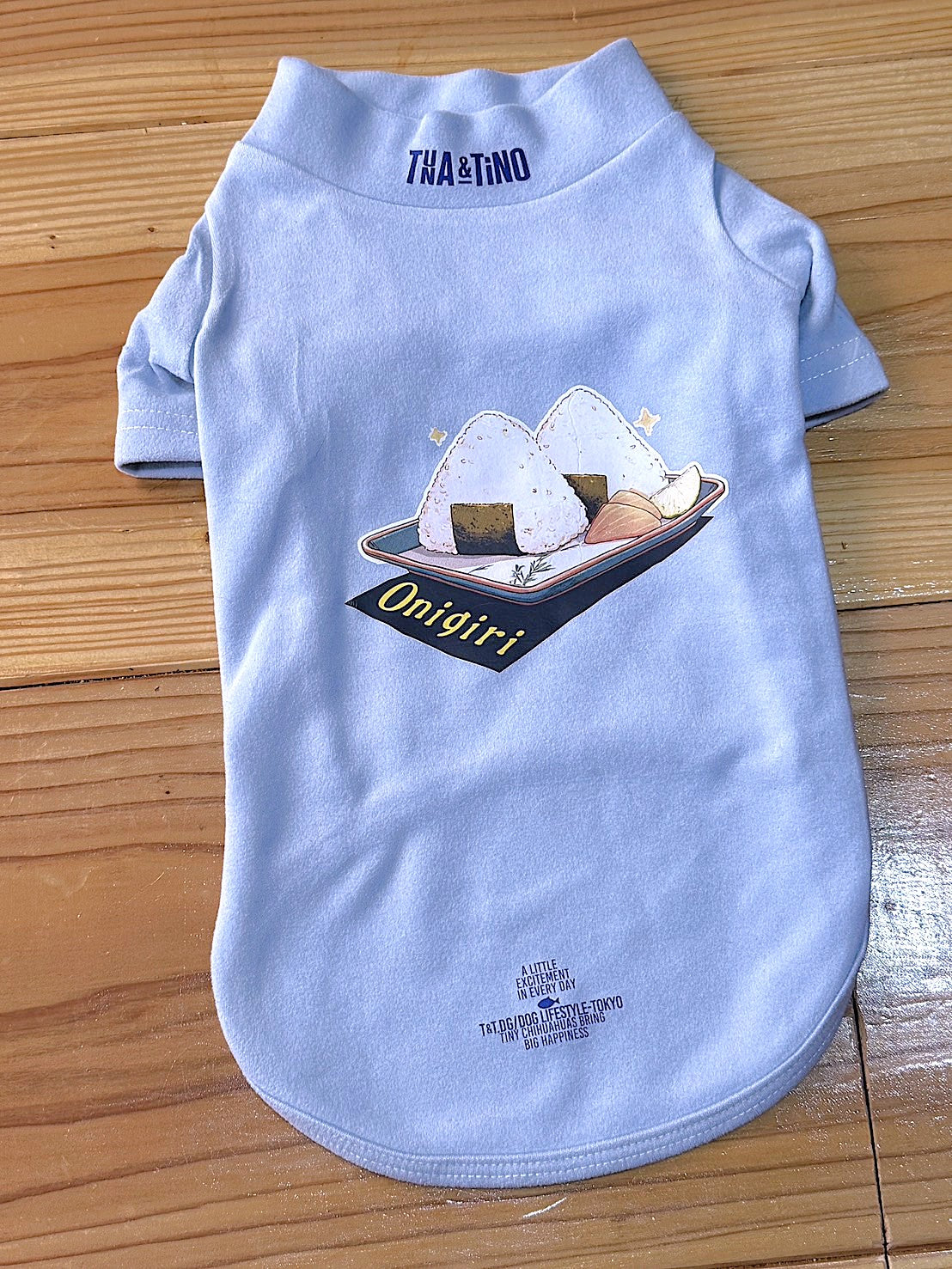 ハイネックソフトシャツ［ハンバーガー　おにぎり　パフェ］